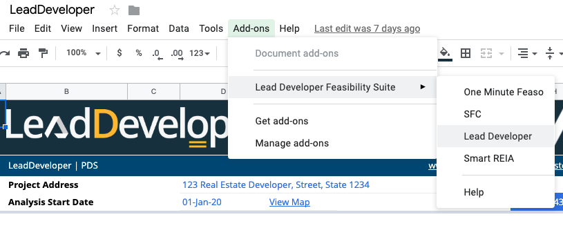 Lead-Developer-feasibility-suite